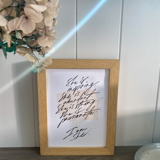 Affirmation Wall Art