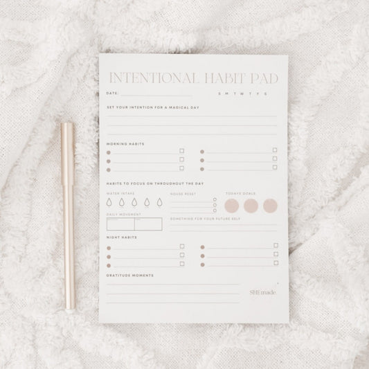 Intentional Habit Pad