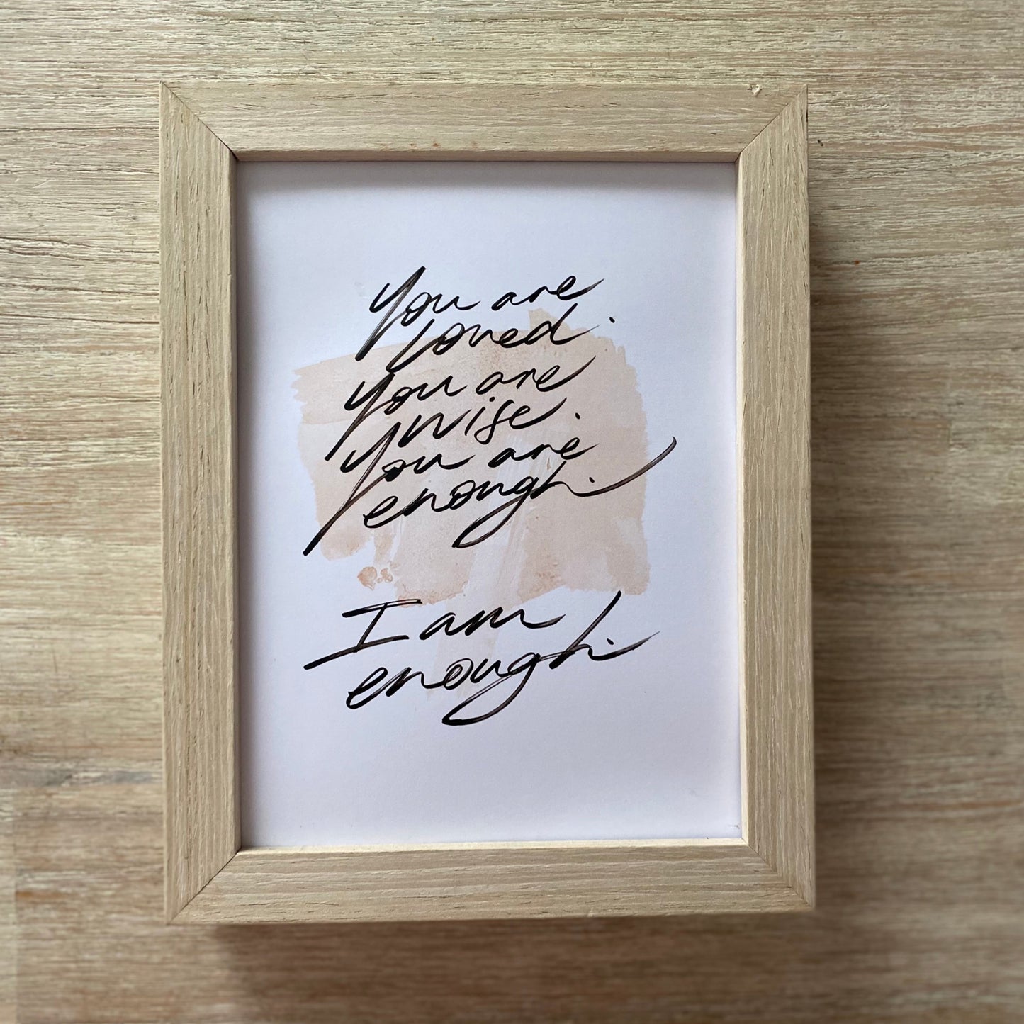 Affirmation Wall Art