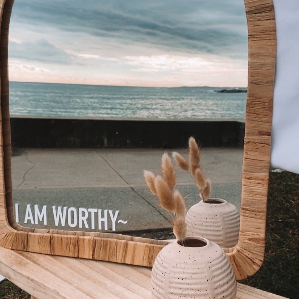 Empowered Affirmation - Mirror Decals